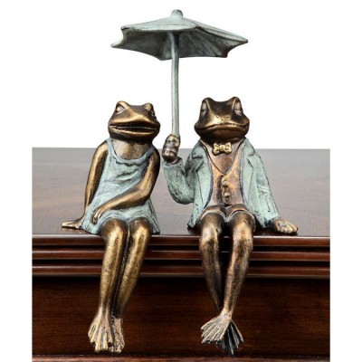 Sophisticated Frog Couple Shelf Sitters 725739337127  173306411268